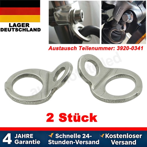 1paar edelstahl motorrad tie - edelstahl,