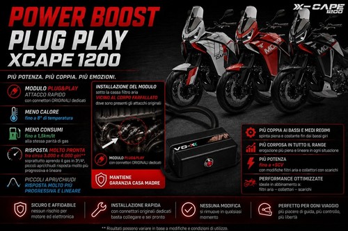 Centralina power boost xcape - boost,