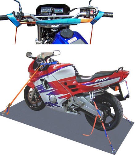 Motorrad zurrsystem komplett - motorrad, komplett/